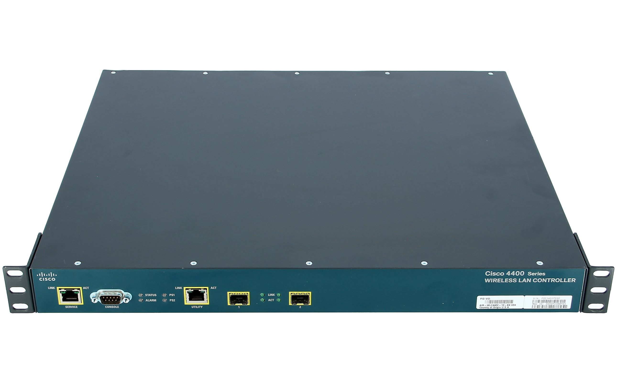 Cisco - AIR-WLC4402-12-K9 Cisco 4400 Series Wireless LAN Controller up to 12 Lightweight APs Used A