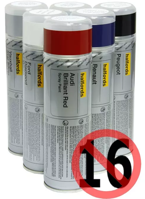 Halfords scratch chip repair for Ford Rosso Red 395863