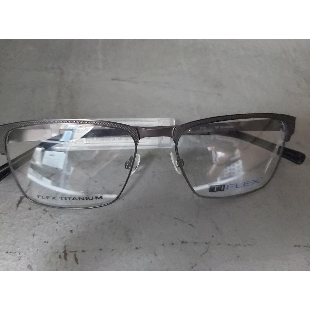 Ti Flex Designer Eyewear Optical Frame Model FT 3713 015 MT Gunmetal