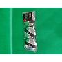 Snow White Set Of 3 Santa Belt Tree Trim Silver